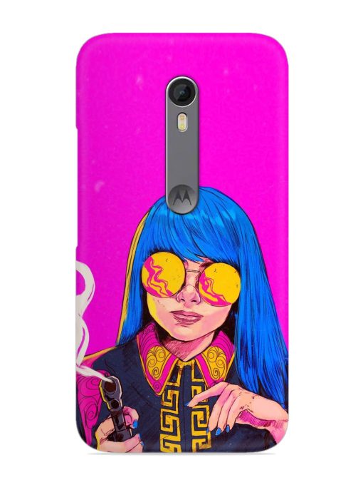 Aesthetic Anime Girl Snap Case for Motorola Moto X Style Zapvi