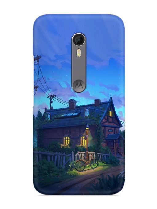 Beautiful Village House Snap Case for Motorola Moto X Style Zapvi