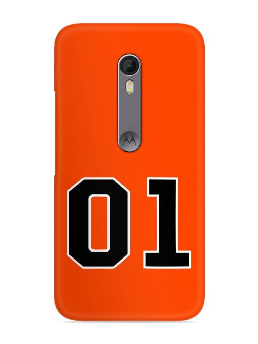 01 Number Snap Case for Motorola Moto X Style Zapvi