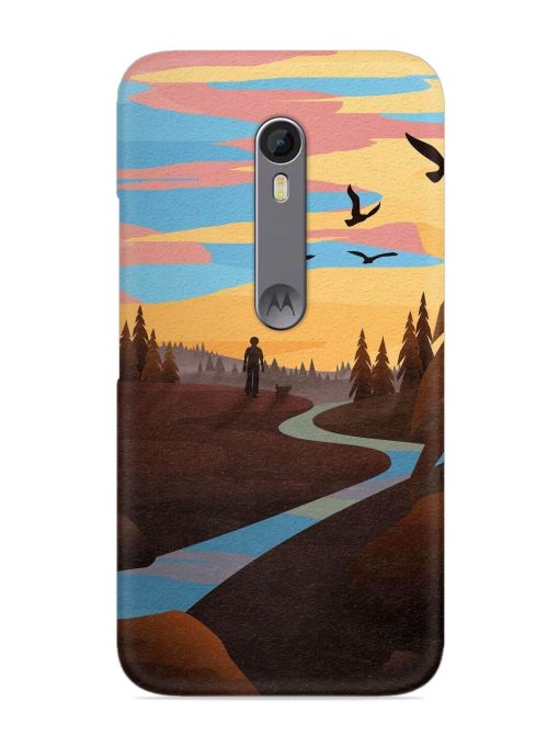 Natural Landscape Art Snap Case for Motorola Moto X Style Zapvi