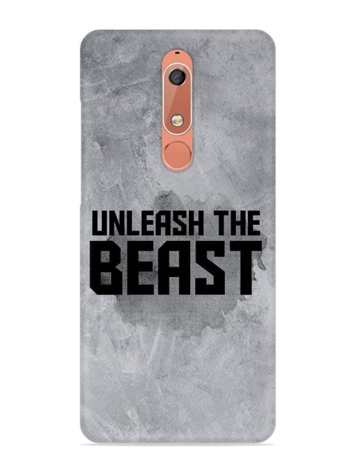 Unleash The Beast Snap Case for Nokia 5.1 Zapvi