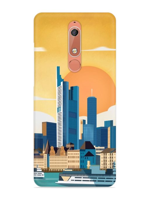 Germany Frankfurt Snap Case for Nokia 5.1 Zapvi