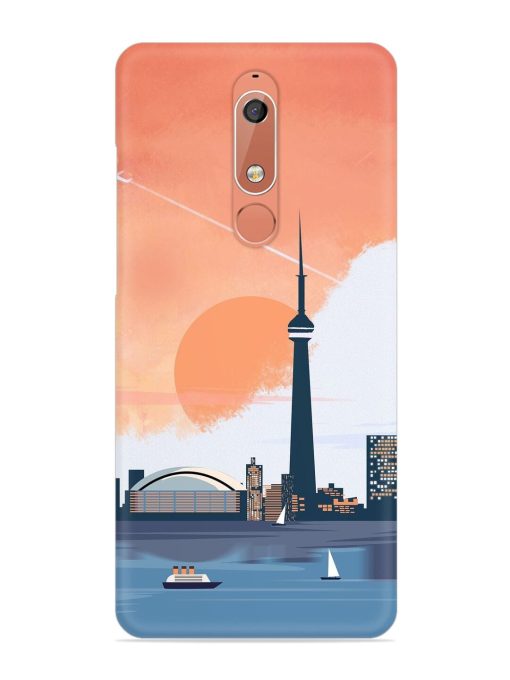 Toronto Canada Snap Case for Nokia 5.1 Zapvi