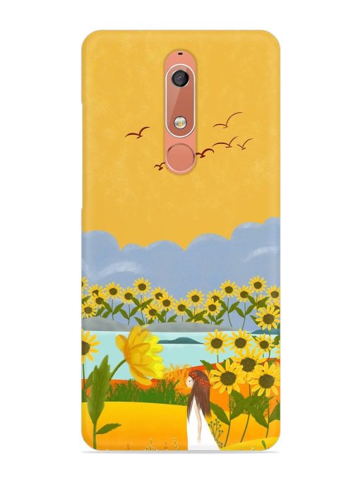 Beginning Of Autumn Snap Case for Nokia 5.1 Zapvi