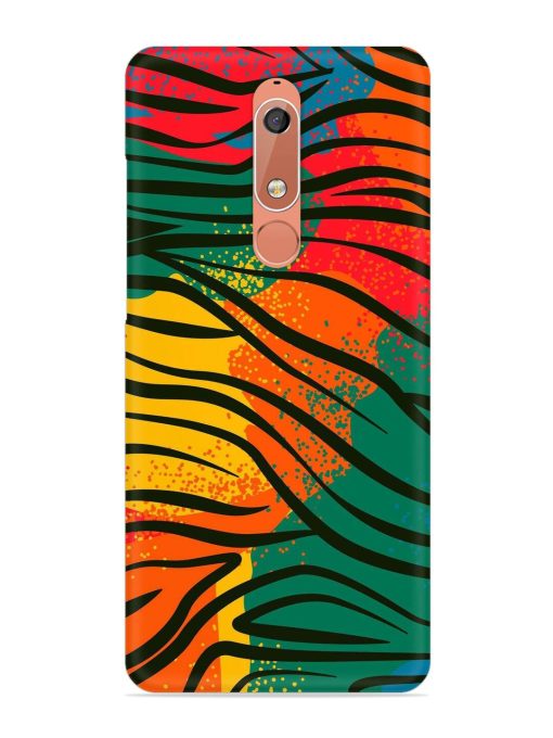 Bright Colorful Snap Case for Nokia 5.1