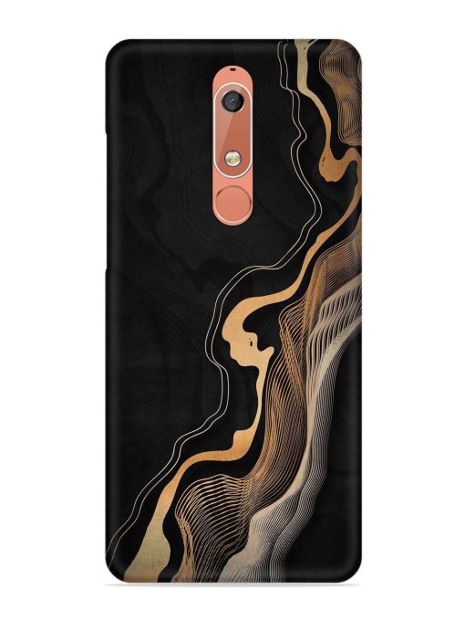 Abstract Art Snap Case for Nokia 5.1 Zapvi