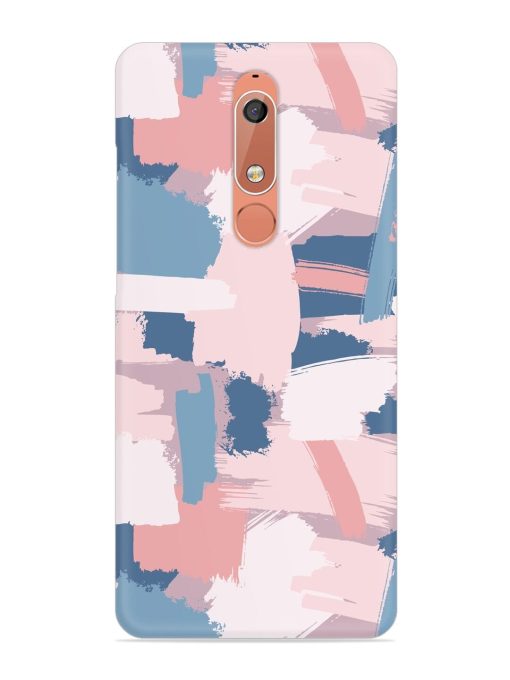 Vector Seamless Grunge Snap Case for Nokia 5.1 Zapvi