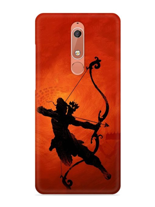 Illustration Lord Rama Snap Case for Nokia 5.1 Zapvi