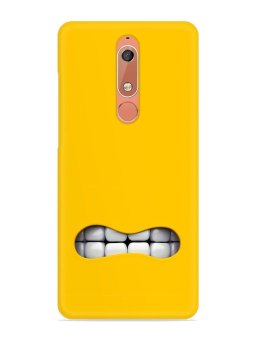 Mouth Character On Snap Case for Nokia 5.1