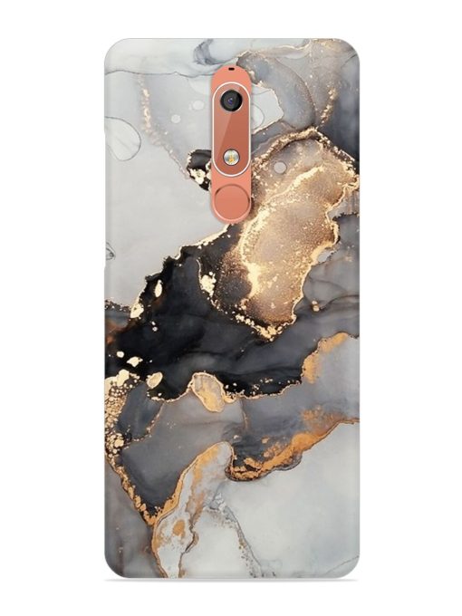 Luxury Abstract Fluid Snap Case for Nokia 5.1 Zapvi