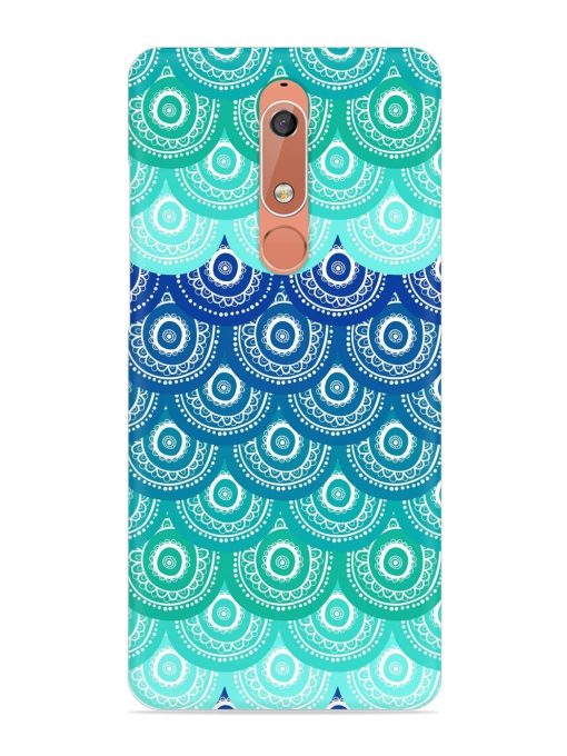 Ethnic Seamless Pattern Snap Case for Nokia 5.1 Zapvi