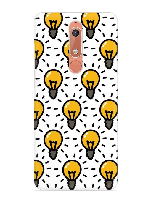 Light Bulb Seamless Snap Case for Nokia 5.1