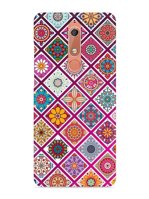 Seamless Tile Pattern Snap Case for Nokia 5.1