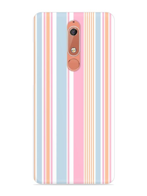 Stripe Seamless Pattern Snap Case for Nokia 5.1