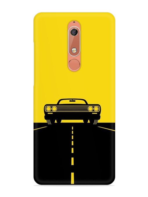 Classic Car Snap Case for Nokia 5.1 Zapvi