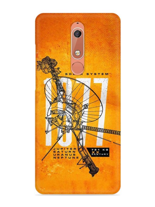 Solar System Snap Case for Nokia 5.1 Zapvi