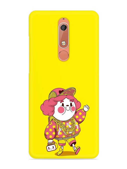 Art Toy Snap Case for Nokia 5.1 Zapvi