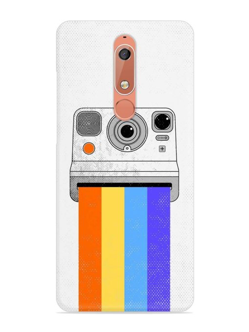 Retro Camera Art Snap Case for Nokia 5.1 Zapvi