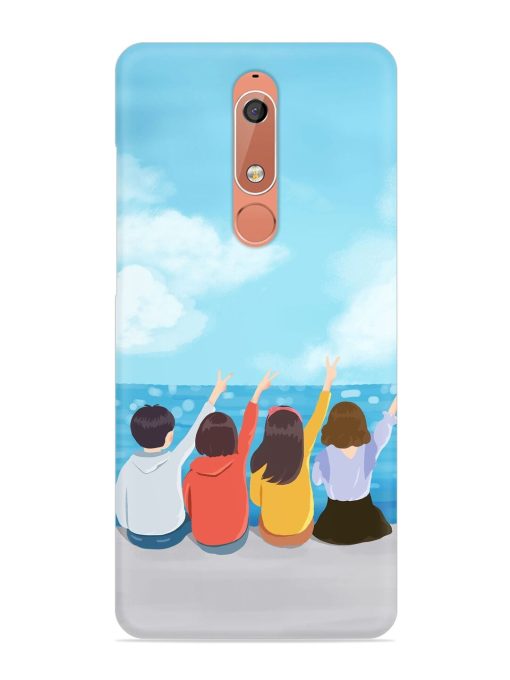 Happy Kids Snap Case for Nokia 5.1 Zapvi