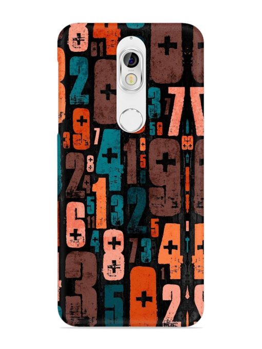 0 To 9 Art Snap Case for Nokia 7 Zapvi