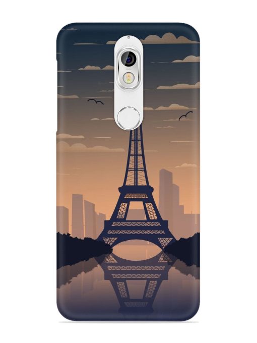 France Paris Eiffel Tower Gradient Snap Case for Nokia 7 Zapvi