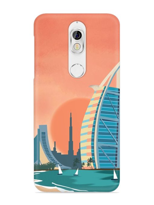 Dubai Architectural Scenery Snap Case for Nokia 7 Zapvi