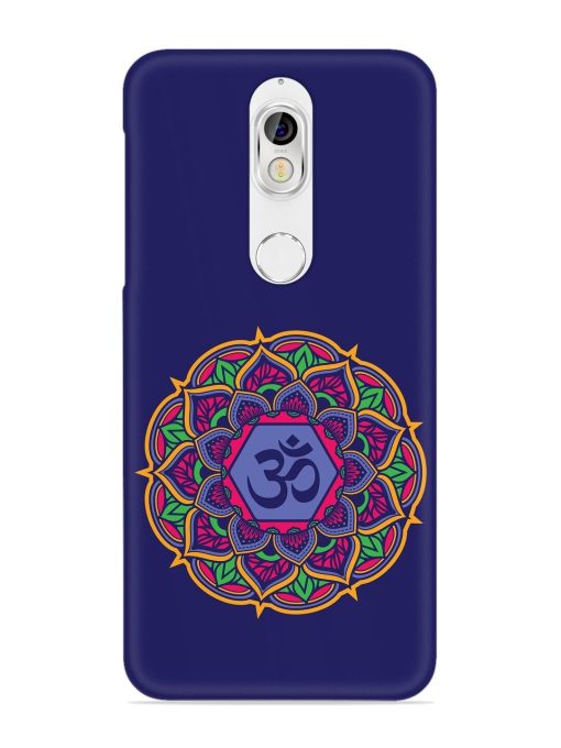 Om Mandala Art Blue Snap Case for Nokia 7