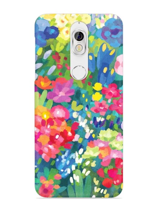 Watercolor Flower Art Snap Case for Nokia 7