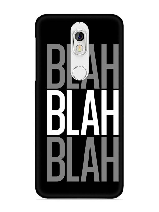 Blah Blah Blah Wallpaper Snap Case for Nokia 7 Zapvi