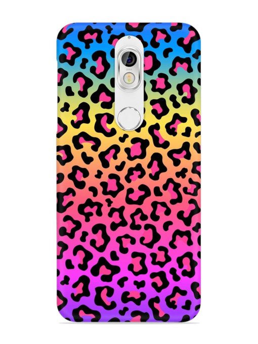 Neon Rainbow Colored Snap Case for Nokia 7