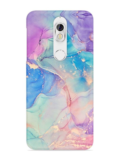 Alcohol Ink Colors Snap Case for Nokia 7