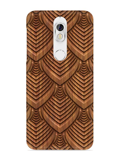 Carved Pattern On Snap Case for Nokia 7 Zapvi