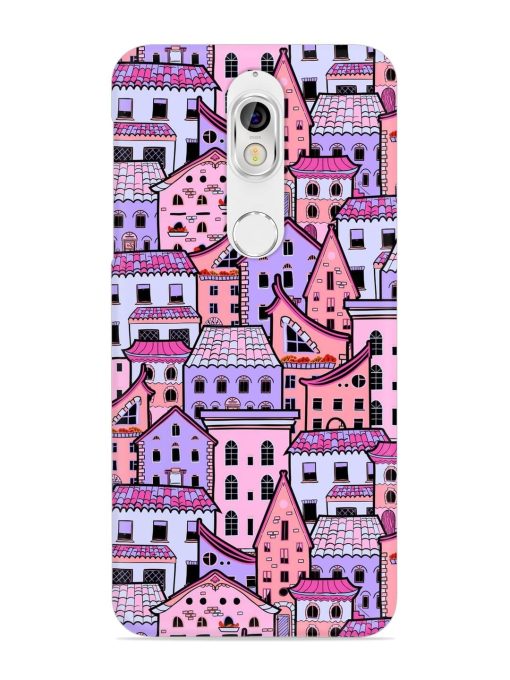 Seamless Pattern Houses Snap Case for Nokia 7 Zapvi