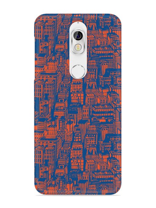 Hand Drawn Seamless Snap Case for Nokia 7