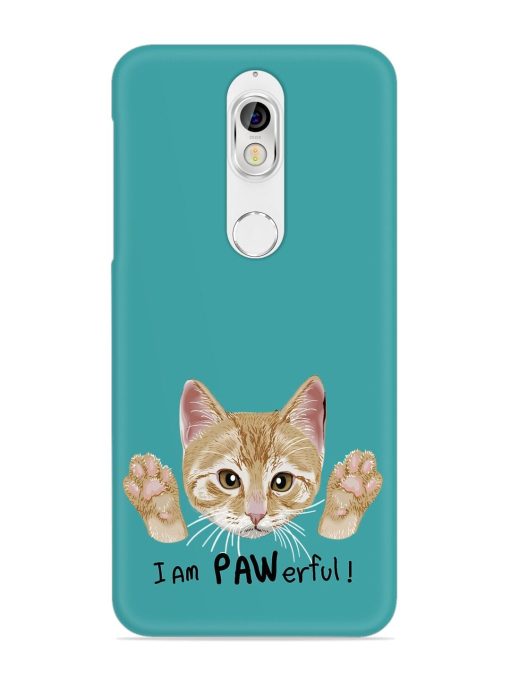 Typography Slogan Cat Snap Case for Nokia 7 Zapvi