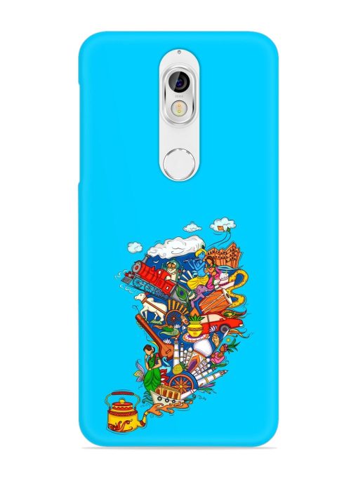 Vector Design Indian Snap Case for Nokia 7 Zapvi