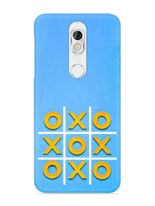 Yellow Plastic Crosses Snap Case for Nokia 7 Zapvi