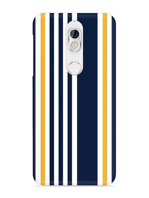 Seamless Stripe Pattern Snap Case for Nokia 7 Zapvi