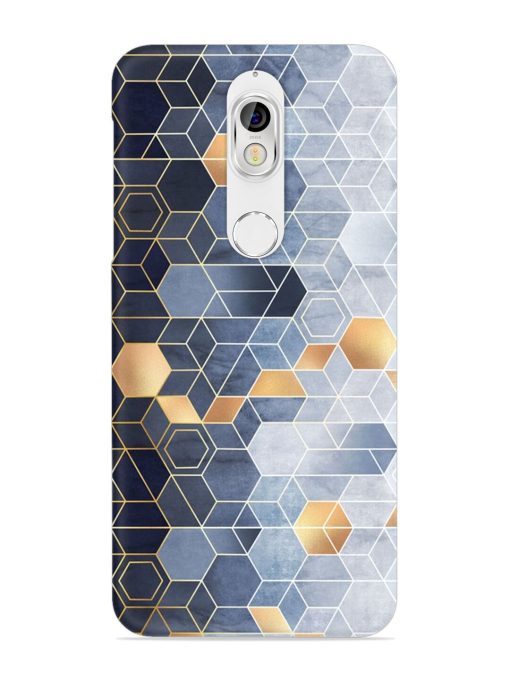 Geometric Abstraction Hexagons Snap Case for Nokia 7 Zapvi