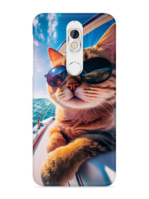 Cat In Style Snap Case for Nokia 7 Zapvi