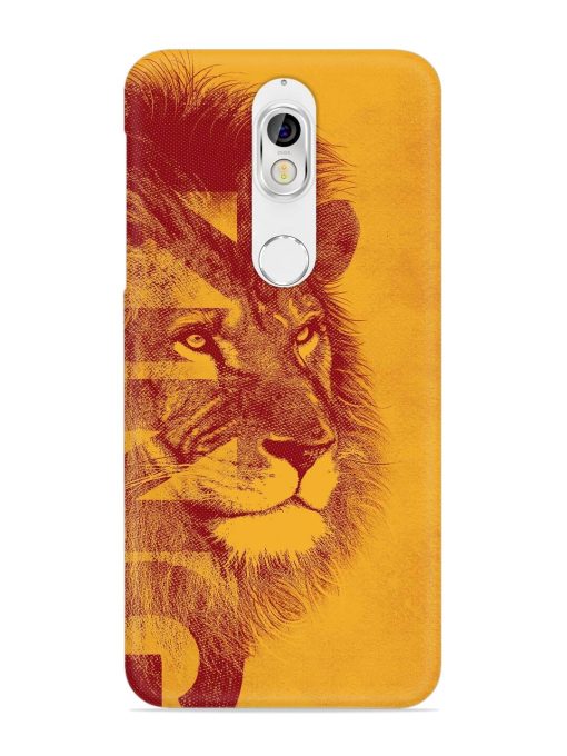 Gold Lion Crown Art Snap Case for Nokia 7 Zapvi