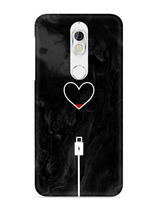 Heart Charging Vector Snap Case for Nokia 7 Zapvi