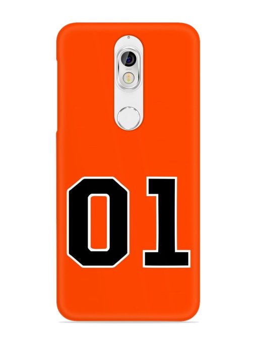 01 Number Snap Case for Nokia 7 Zapvi