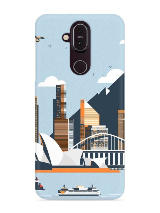 Sydney Opera Landscape Snap Case for Nokia 7.1 Zapvi