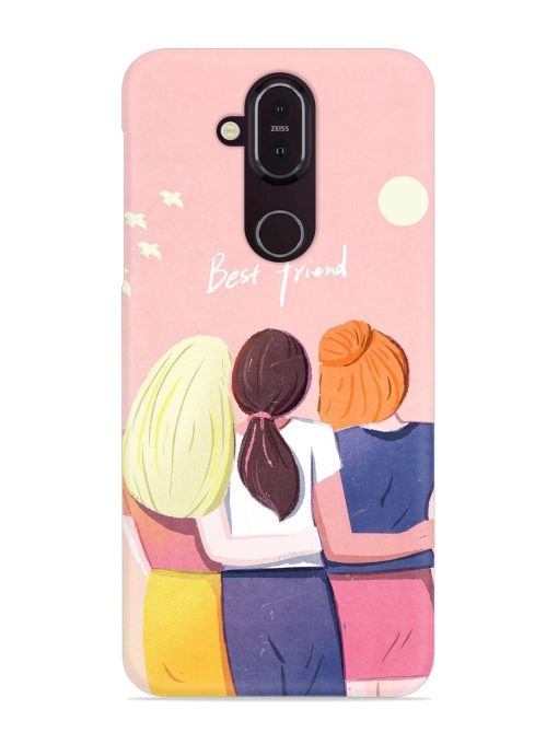 Friendship Day Snap Case for Nokia 7.1 Zapvi