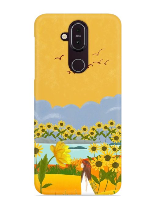 Beginning Of Autumn Snap Case for Nokia 7.1 Zapvi