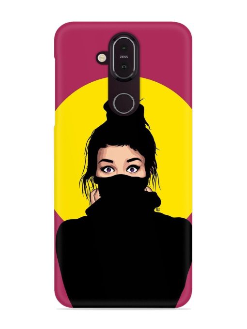 Girly Vector Snap Case for Nokia 7.1 Zapvi