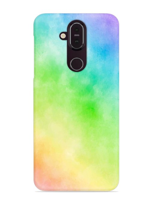 Watercolor Mixture Snap Case for Nokia 7.1