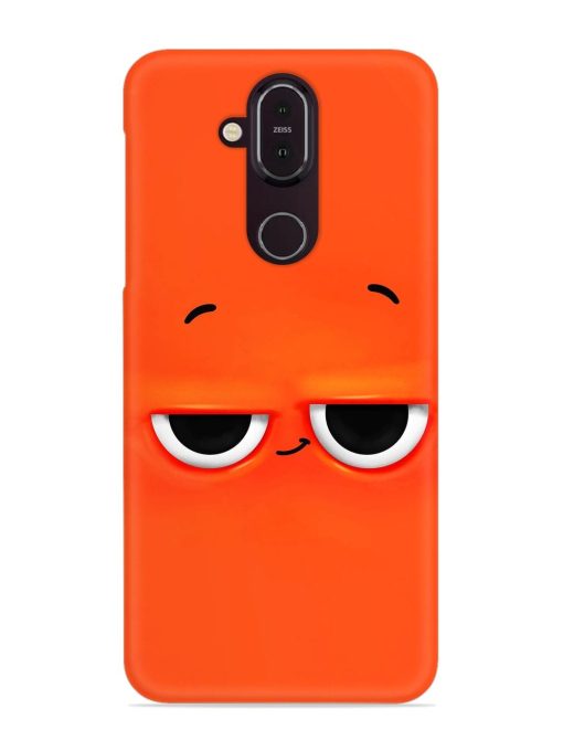 Smiley Face Snap Case for Nokia 7.1 Zapvi