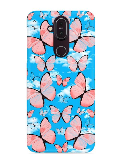 Seamless Pattern Tropical Snap Case for Nokia 7.1 Zapvi